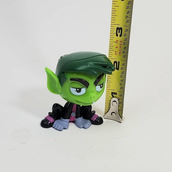 2014 Sonic Wacky Pack Teen Titans Beast Boy Figure - Picture 4 of 4